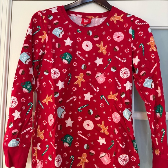 Macy's Red Holiday Christmas Pajama Set - Picture 2 of 6